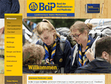 Tablet Screenshot of bdp-bawue.de